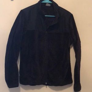 Dark brown fuzzy jacket